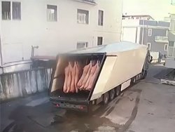 Une livraison de porc ratée
